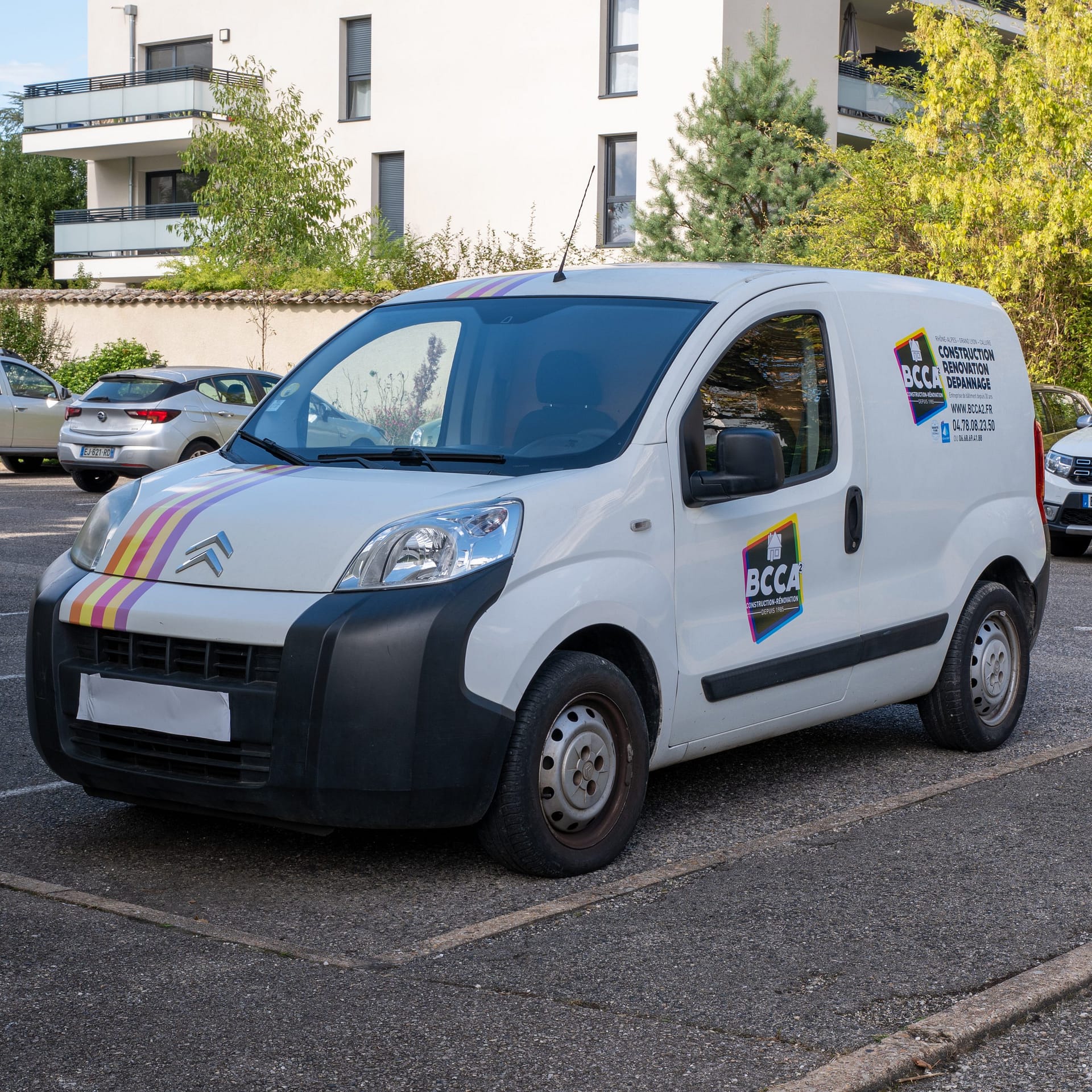 flocage petit utilitaire