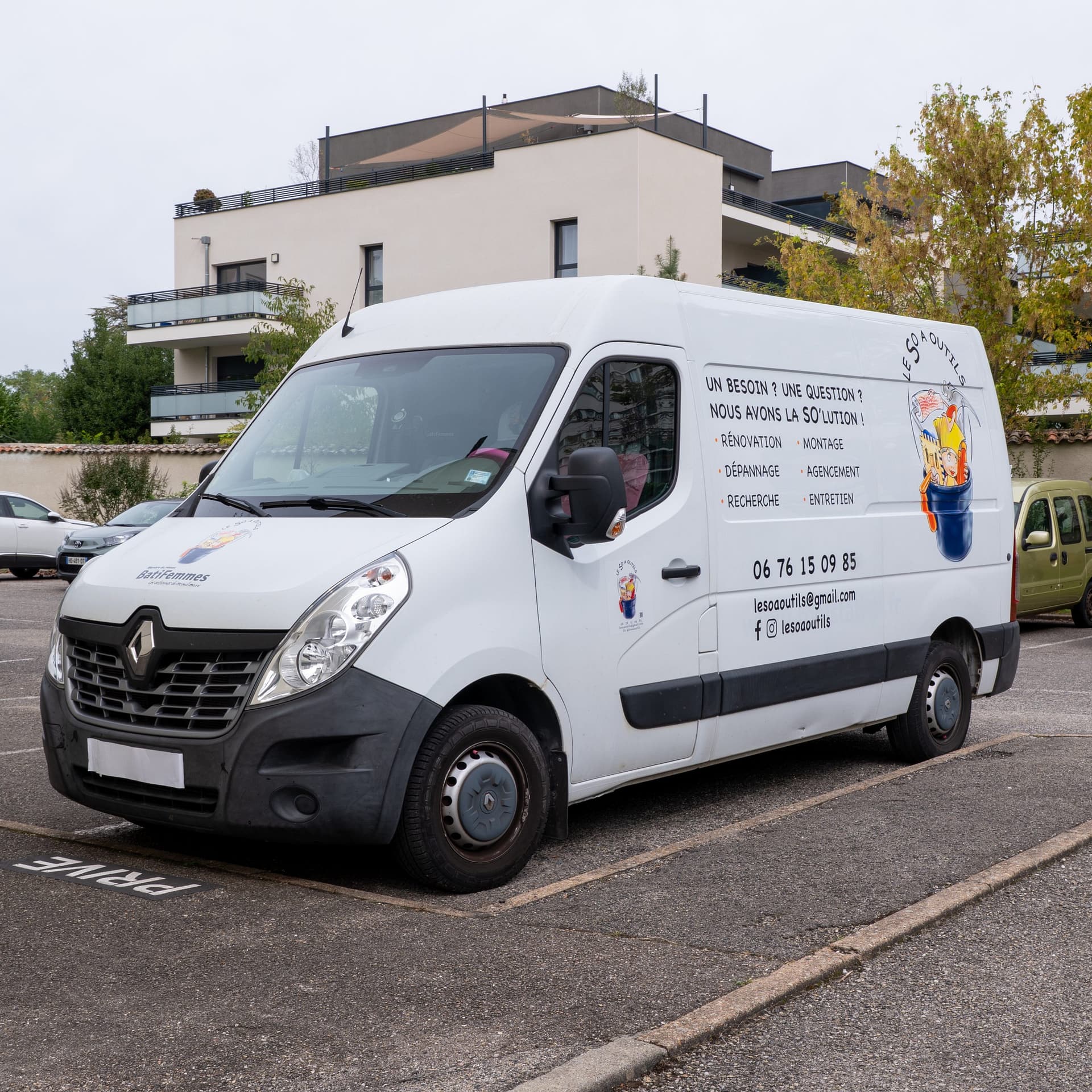 flocage utilitaire chantier à caluire-et-cuire pret de lyon-3